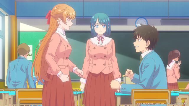 冬アニメ『幼馴染とはラブコメにならない』第1話「通学路でも間接キスでもお尻を乗せてもラブコメにならない」先行場面カット