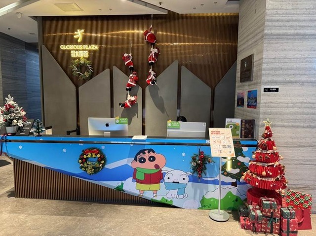 「クレヨンしんちゃん」大都薈Plaza（ダードゥイフィプラザ）コラボレーションの様子