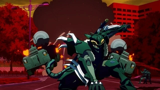 冬アニメ『鎧真伝サムライトルーパー』第1話「賦露楼寓」先行場面カット