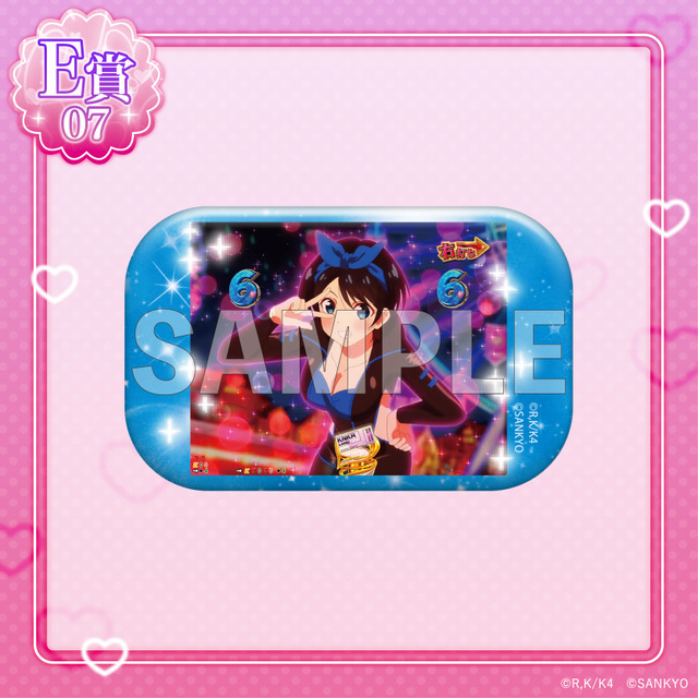 E賞「スクエア缶バッジ」更科瑠夏B