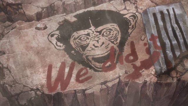 冬アニメ『ダーウィン事変』第1話「HUMANZEE」先行場面カット