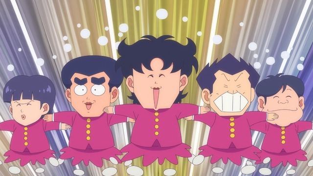 冬アニメ『ハイスクール！奇面組』第1話「奇面組登場！」先行場面カット