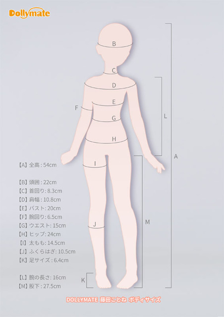 「Dollymate 学園アイドルマスター 藤田ことね」75,350円(税込)