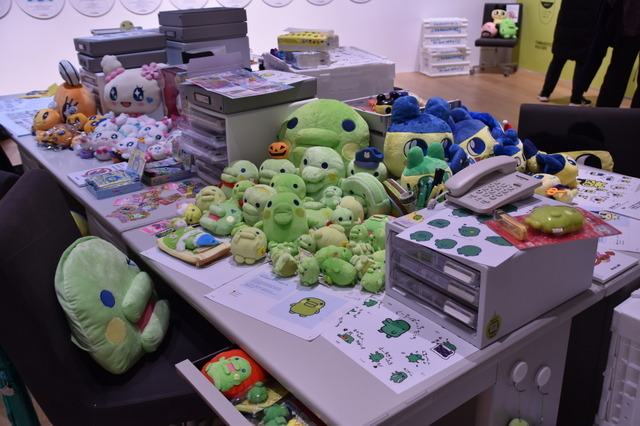 「大たまごっち展」の様子