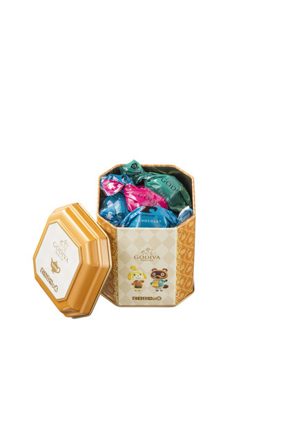 「ゴディバ meets どうぶつの森 G ショコラ アソートメント 6粒入」