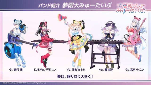 『BanG Dream! Our Notes』夢限大みゅーたいぷ