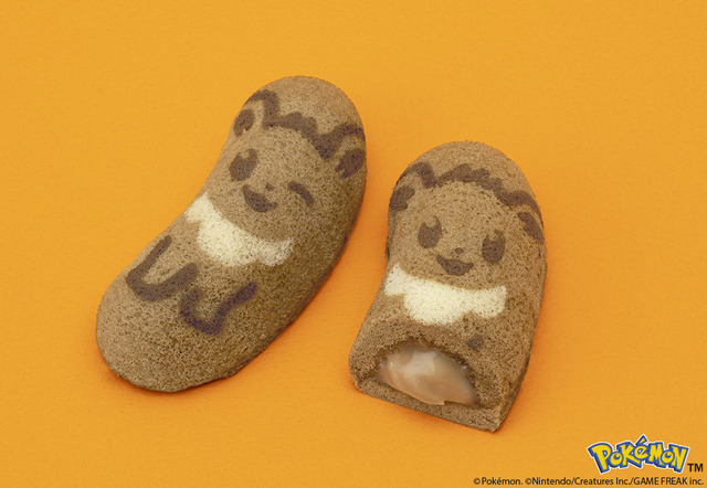 イーブイ東京ばな奈「見ぃつけたっ」キャラメルモフアート味