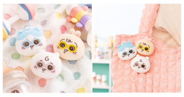 ぬいぐるみおかおバッジセット　2,640円