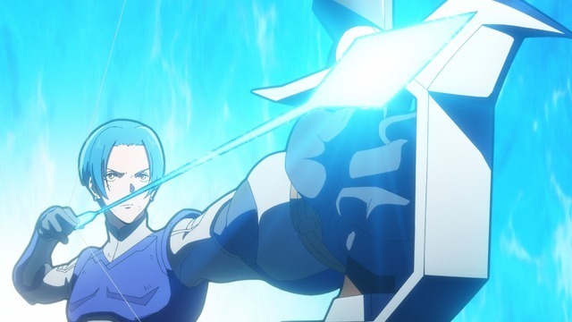 冬アニメ『鎧真伝サムライトルーパー』第2話「阿亜魔亜」先行カット（C）SUNRISE