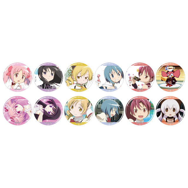「魔法少女まどか☆マギカ in CHARA POP STORE」ほむらvsマミ 弾道くじ　B賞：場面写真缶バッジ（全12種）