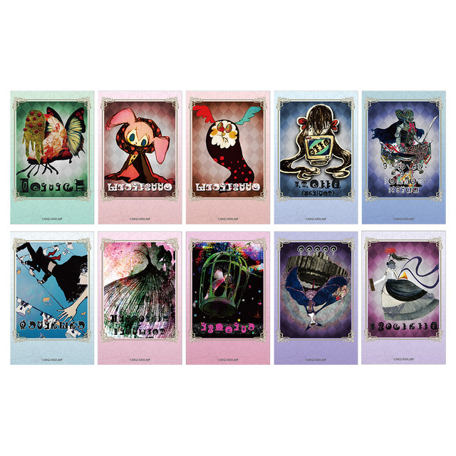 「魔法少女まどか☆マギカ in CHARA POP STORE」ほむらvsマミ 弾道くじ　C賞：魔女インスタントフォト風シート（ランダム10種）