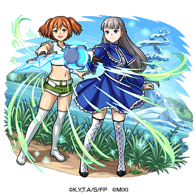 木属性　★5　三級魔法使い ラヴィーネ＆カンネ（進化）CV：鈴代紗弓、和氣あず未