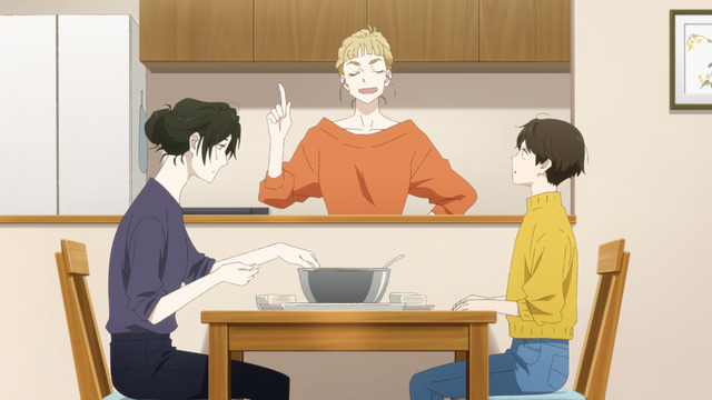 TVアニメ『違国日記』第2話「包む」場面カット（C）ヤマシタトモコ・祥伝社／アニメ「違国日記」製作委員会