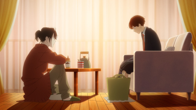 TVアニメ『違国日記』第3話「捨てる」先行カット（C）ヤマシタトモコ・祥伝社／アニメ「違国日記」製作委員会