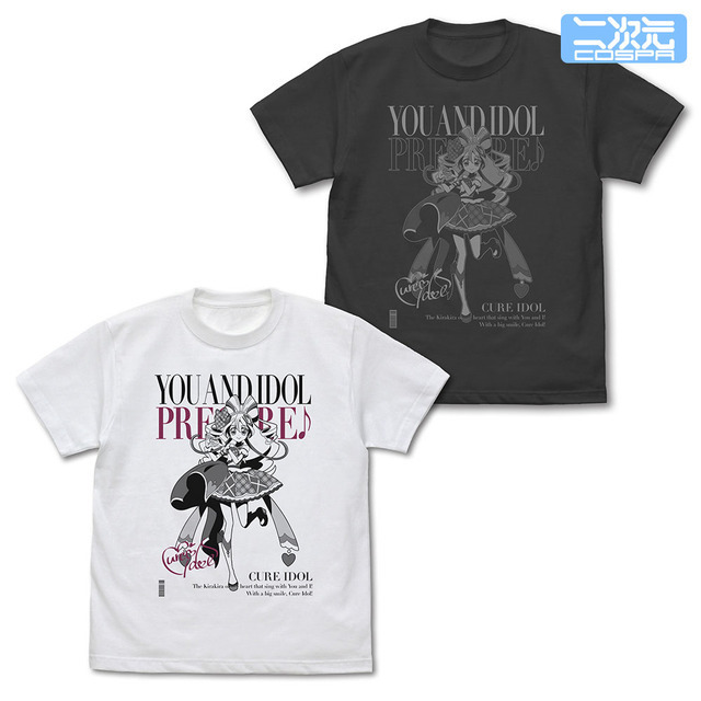 『キミとアイドルプリキュア♪』Tシャツ 全5種(キュアアイドル）