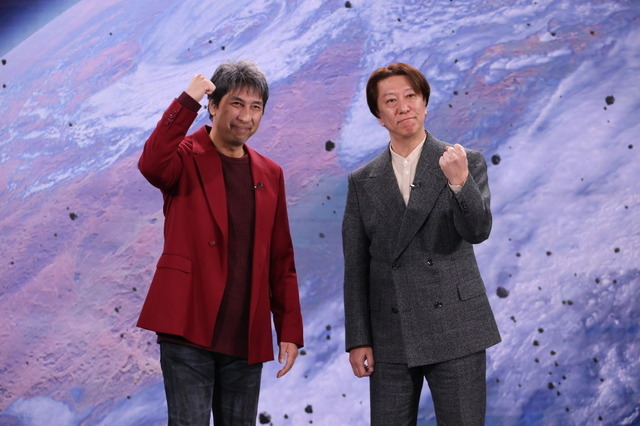 『超宇宙刑事ギャバン インフィニティ』左から、福沢博文(監督)・冨岡淳広(脚本家)
