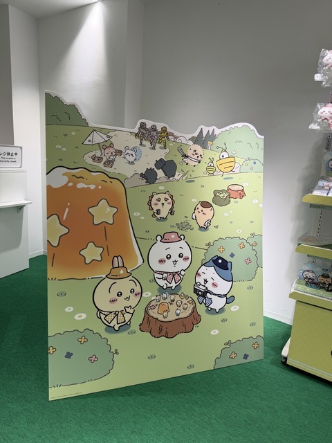 『ちいぽけ』初公式グッズ発売ポップアップイベント初日の様子