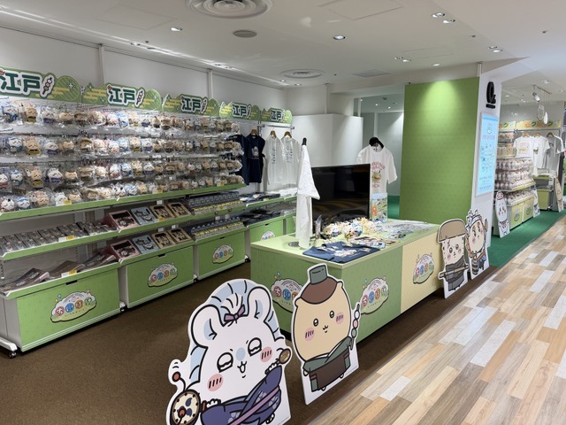 『ちいぽけ』初公式グッズ発売ポップアップイベント初日の様子