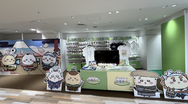 『ちいぽけ』初公式グッズ発売ポップアップイベント初日の様子