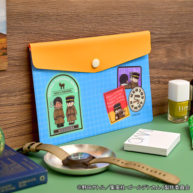 TVアニメ『ゴールデンカムイ』エンベロープケースB（杉元佐一・月島軍曹・鯉登少尉）