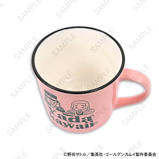 TVアニメ『ゴールデンカムイ』ホーロー風マグカップA（杉元佐一・白石由竹）