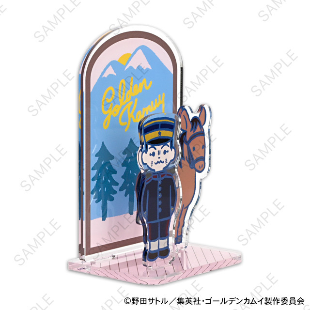 TVアニメ『ゴールデンカムイ』アクリルジオラマ（宇佐美上等兵）