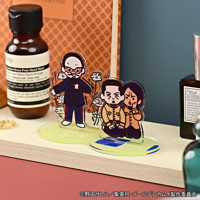 TVアニメ『ゴールデンカムイ』アクリルジオラマC（鶴見中尉・月島軍曹・鯉登少尉）