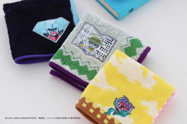 タオルハンカチ　4柄