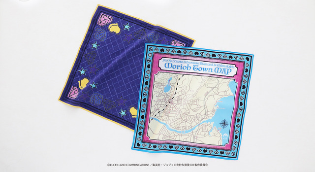 プリントハンカチ　2柄