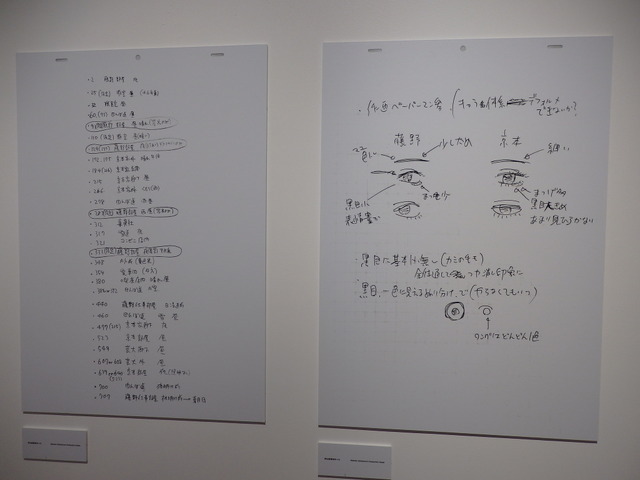 「劇場アニメ ルックバック展 ―押山清高 線の感情」