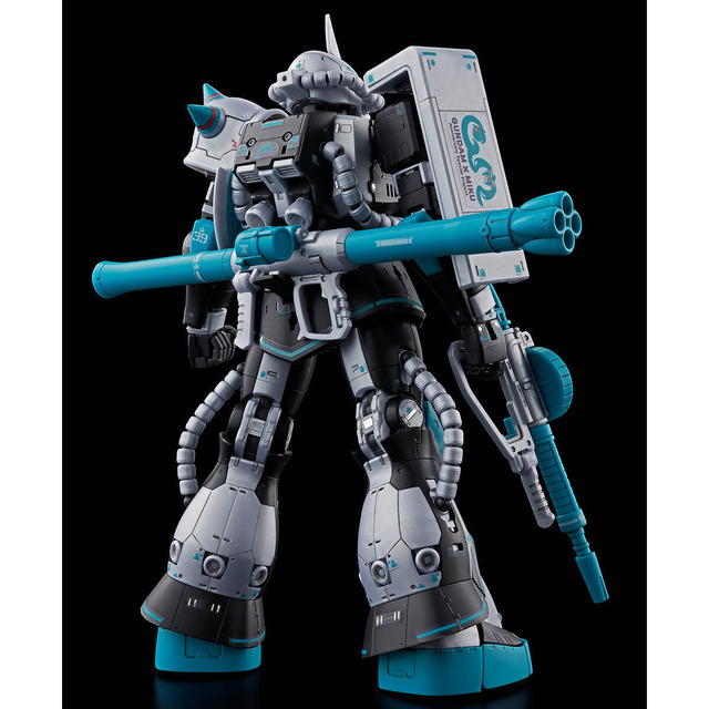 「RG 1/144 MS-06S ザクII [初音ミクVer.]」3,850円（税込）