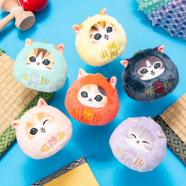 C賞：ころりんだるまマスコット　全6種