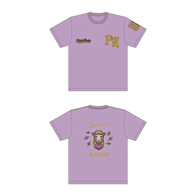 ■半袖Tシャツ まきな(紫)サイズ：M/L/XL価格：各6,050円