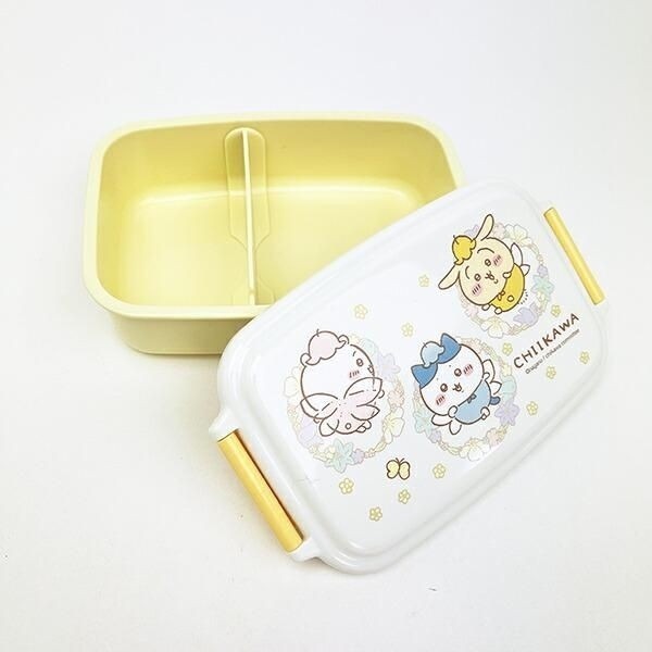 「ちいかわ 角型1段ランチボックス フェアリーフラワー 弁当箱 日本製」