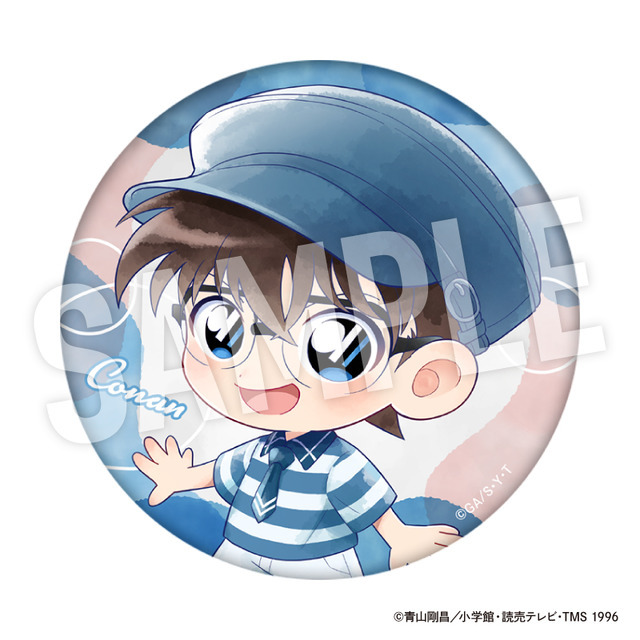 TVアニメ『名探偵コナン』トレーディング缶バッジ Seasideデフォルメ（江戸川コナン）