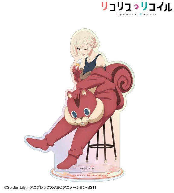 TVアニメ『リコリス・リコイル』描き下ろし 錦木千束 着ぐるみver. オーロラアクリルスタンド