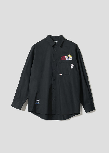 アニメ『新世紀エヴァンゲリオン』×グラニフ　「使徒、侵入」｜ルーズシャツ