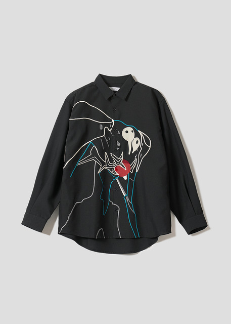 アニメ『新世紀エヴァンゲリオン』×グラニフ　「使徒、襲来」｜ルーズシャツ