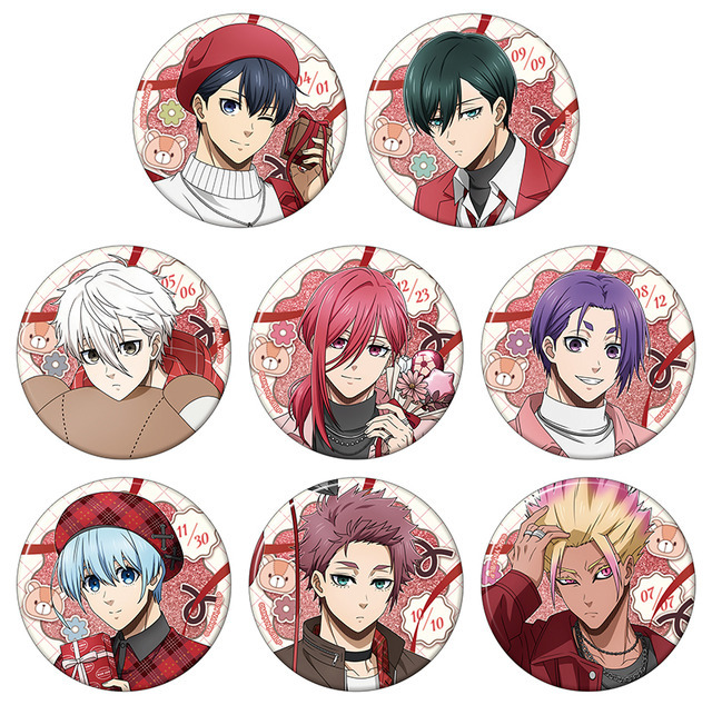 TVアニメ『ブルーロック』2期 ビッググリッター缶バッジ／バレンタイン（全8種）