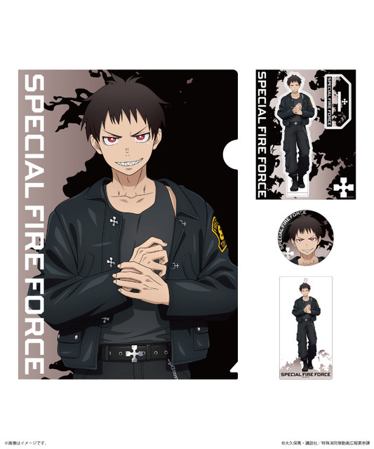 TVアニメ『炎炎ノ消防隊 参ノ章』BLACK COLLECTION by ZOZOTOWN グッズセット（シンラ）