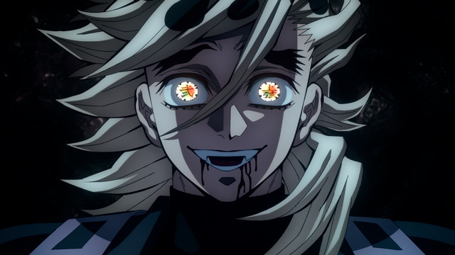 『劇場版「鬼滅の刃」無限城編 第一章 猗窩座再来』キャラクターCM［童磨］場面カット