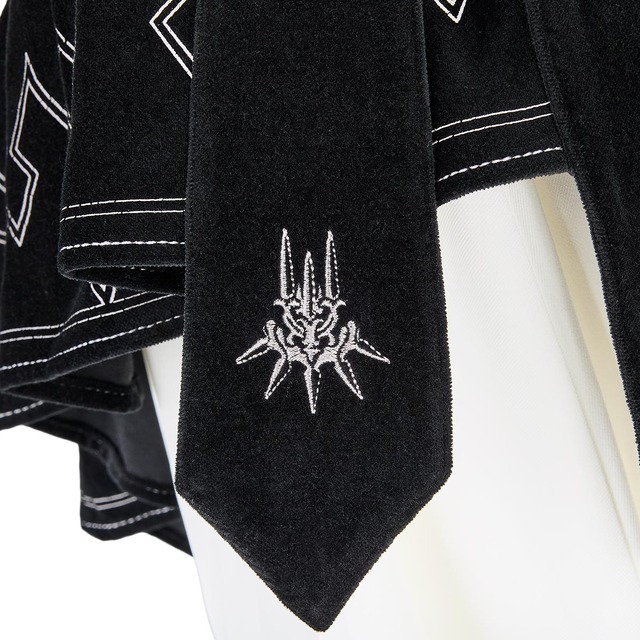 「ニーア オートマタ Ver1.1a 2B アイコニック スカート」クルーエル ブラック