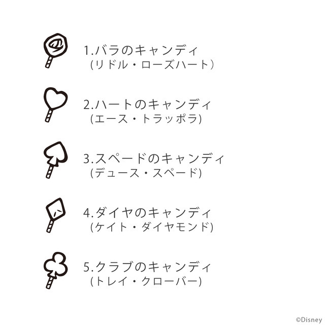 マジカルペンリング「ハーツラビュル寮」刻印一覧