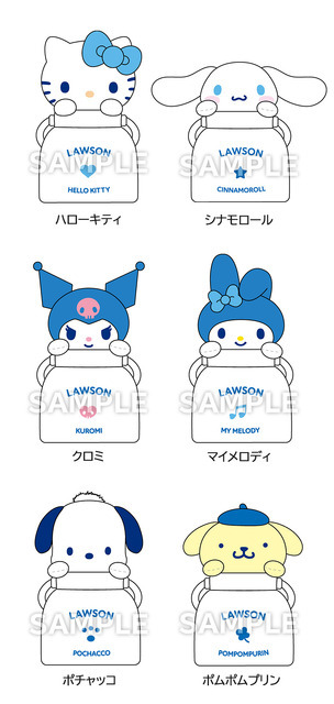 「サンリオキャラクターズ」@Loppi・HMV限定オリジナルグッズ　「ミルク缶ぬいぐるみ」全6種