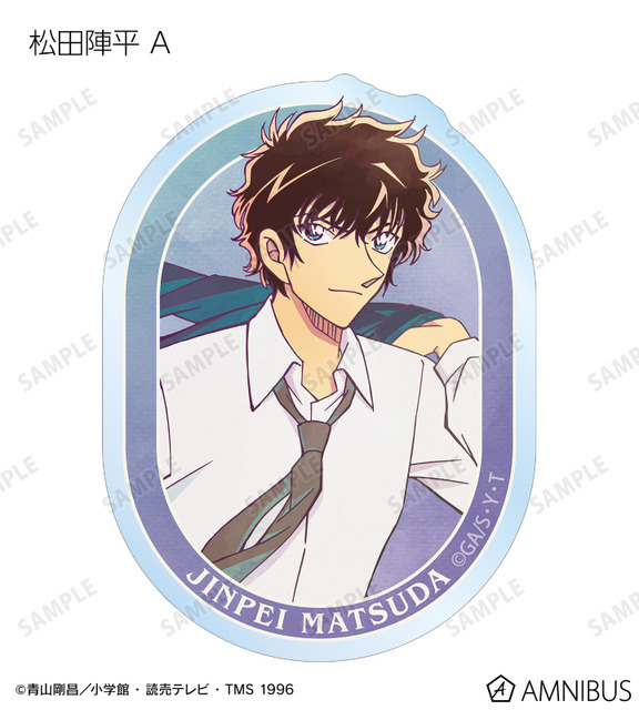 TVアニメ『名探偵コナン』トレーディング Ani-Art 第10弾 クリアダイカットステッカー（松田陣平 A）