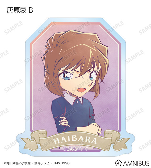 TVアニメ『名探偵コナン』トレーディング Ani-Art 第10弾 クリアダイカットステッカー（灰原哀 B）