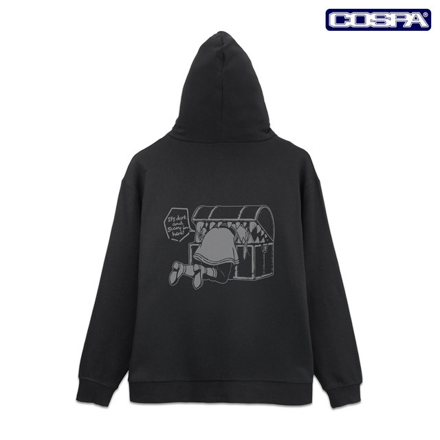 TVアニメ『葬送のフリーレン』ミミックに食べられるフリーレン ジップパーカー（BLACK）