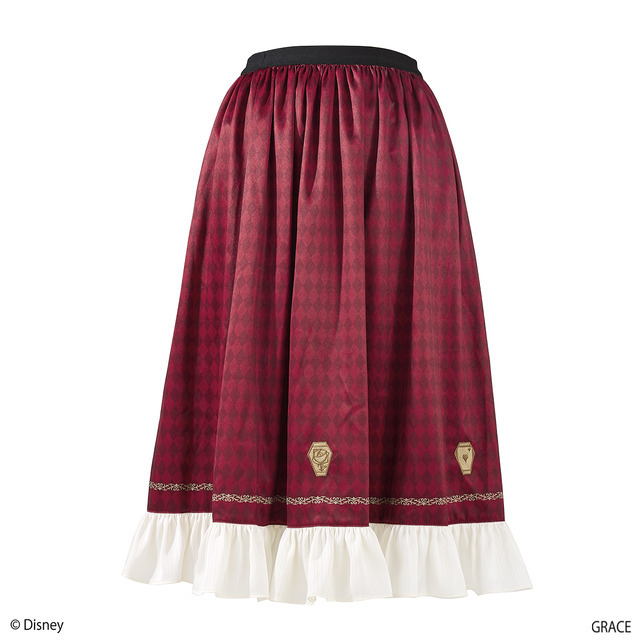 『ディズニー ツイステッドワンダーランド』アイコニック スカート ハーツラビュル寮[RD]