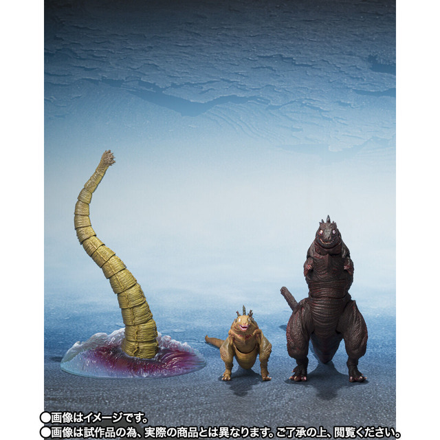 「S.H.MonsterArts ゴジラ (2016) 第2形態＆第3形態＆巨大不明生物セット」
