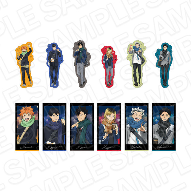 「ハイキュー!!×よこはまコスモワールド・YOKOHAMA AIR CABIN」ダイカットステッカー コスモワールド ver.（ランダム12種）